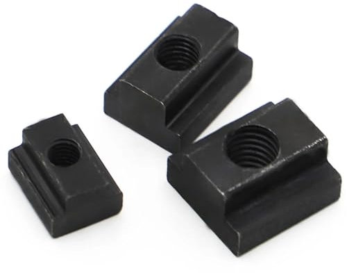 Mutter aus brüniertem DIN508-Kohlenstoffstahl der Güteklasse 8.8, T-Muttern mit durchgehendem Schlitz, M6, M8, M10, M12, M14, M16(Size:M14 1pc)