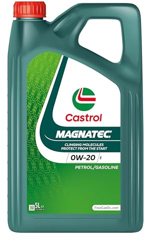 CASTROL Olio motore Magnatec 0W-20 Olio sintetico 5 L Compatibilità con FORD Fiesta Mk6 Hatchback JA8, JR8 Transit Custom V362 Van FY, FZ Focus II Hatchback DA, HCP, DP FOCUS III