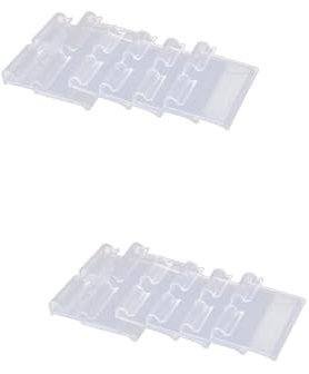 Lurrose 20stücke Pvc Preisschilder Für Supermärkte Transparente Etikettenhalter Für Preisangaben Geschäften Langlebig Und Einfach Zu Verwenden Für Einzelhandel