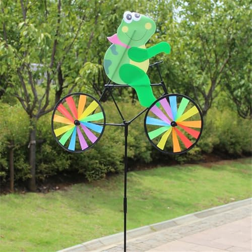Charmant moulin à vent 3D grand animal pour jardin, pique-nique, camping (4#)
