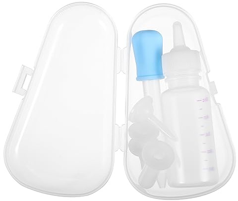 VERDANVERSE Pet Feeding Bottle and Dropper for Puppy Kitten Safe Pet Dog Feeders Breeding Dropper Scale for Newborn Care