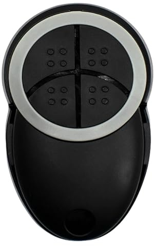 Telecomando per porta del garage, 433,92 MHz, compatibile con TXP-433-A01, TXP-433-A02, TXP-433-A04, telecomando a 4 canali, 1 pezzo