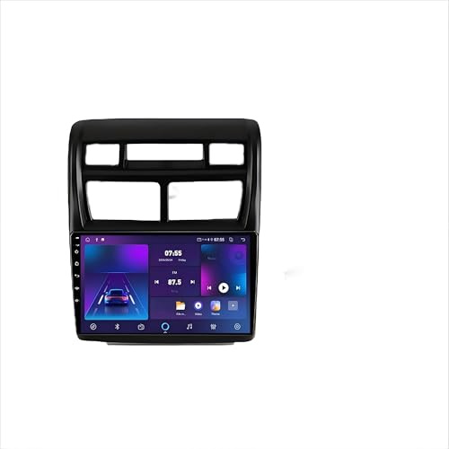 Tablette de Voiture Autoradio pour KIA pour Sportage 2007-2011 avec CarPlay, Android Auto, GPS et Lecteur vidéo(T1 1-16GB WiFi)