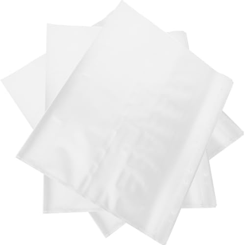 Veemoon 100 Bolsas Transparentes para Dorsales de Competición, Soporte Protector de PVC, Funda Resistente para Números de Corredor, Accesorio para Atletismo y Eventos Deportivos