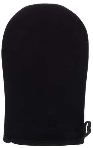 ifundom Guante para Aplicación Confiable de Franela Esponja Negro Autobronceador Diseño Elegante y Prevención de Irritación y Bronceado Natural Diseño Elegante y en Cuerpo