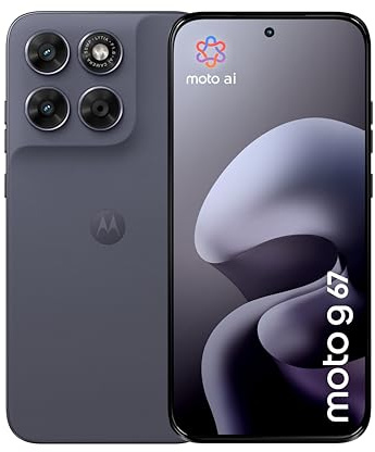 Motorola moto g67 (8/256GB, Fotocamera 50MP+8MP+flicker sensor, Display 6.78 Extreme AMOLED 120Hz, 5100mAh, MediaTek Dimensity 6300, Android 16), PANTONE Artic Seal