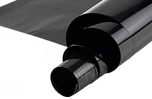 E Support 50cm * 3m 5% VLT schwarz pro Glasfenster Tönungsfolie Rollen Auto Zuhause Büro Fenstertönung