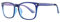 MEDOLONG Lentes rectangulares unisex progresivas gafas de lectura multifocal anti lente de luz azul Frame-MF8068