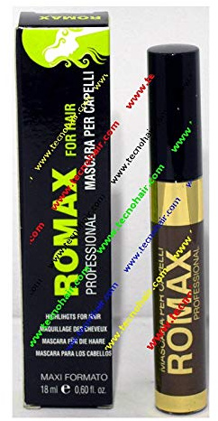 Bizzico Romax Mascara per Capelli 4 - Castano - Condizionante durante la colorazione - 18 ml