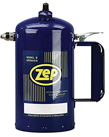 Zep Model B Heavy-Duty Steel Solvent Sprayer - 32 oz (Each) 829801 - Industrial Strength, Refillable, Pressurized, Spring-Loaded Trigger