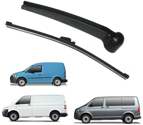 Heckwischerarm Heckscheibenwischer Heckwischer Scheibenwischer Wischer Scheibenwischerarm Wischerblatt Wischerarm Kompatibel mit VW 7H0955707A 6Q6955435D AutoHobby