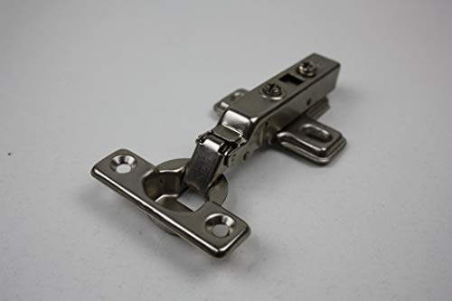 HKB® Minimat Topfscharnier mit Dämpfung, Schrauben, zum Aufklipsen mit integrierter Dämpfung | für vorliegende Türen | 110° Öffnungswinkel Topf ø 26mm | 2 Stück Artikel: 9261839