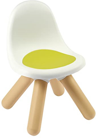 Smoby - Kid Stuhl Lime – Design Kinderstuhl für Kinder ab 18 Monaten, für Innen und Außen, Kunststoff, ideal für Garten, Terrasse, Kinderzimmer
