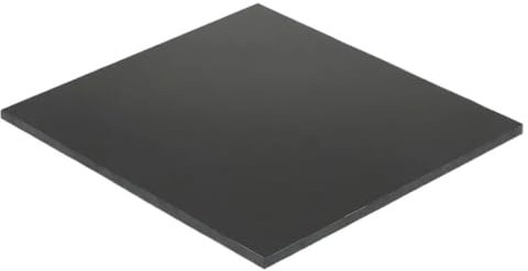 Yinxi 1 Stück Schwarze Isolierplatte, Bakelit-Blechverarbeitung, isolierte Platten, Phenol-Bakelit-Harzplatte, 250 x 250 mm (Color : 8mm, Size : 250mmX250mm)