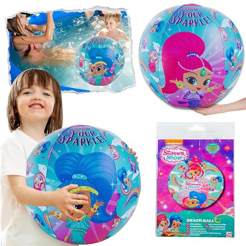 Aufblasbarer Wasserball für Kinder, Neuheit Strandball, Schwimmbad Spielzeug für Sommerspaß am Strand, Meer, Indoor Outdoor Spielplatzball, Blow Up Balls Größe: 22 cm