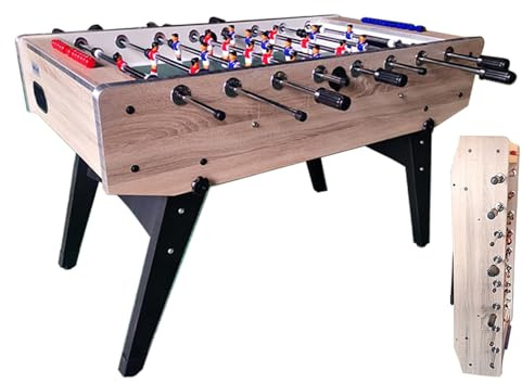 TopTable Competition Pro *** Formica/Metal Line Wood Kicker- Klappbar Profi Fußballtisch mit Massiven 16mm Stangen