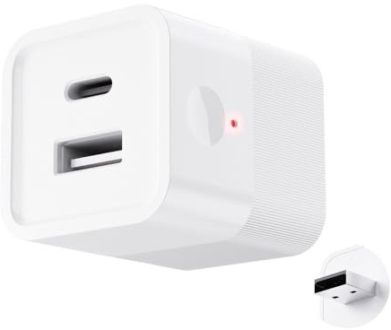 2 en 1(Type-c et USB), WiFi+Bluetooth Smart Adapter Compatible avec Alexa, Voice & APP télécommande, Planning & minuterie, pour Ventilateur, Lampe, téléphone (USB)