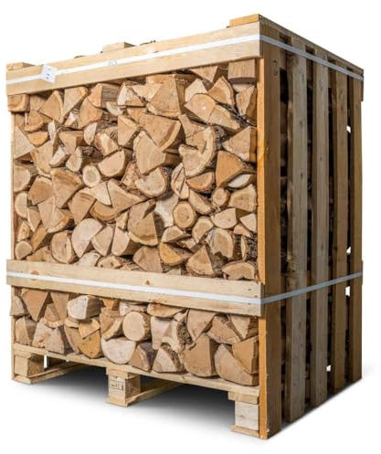 MEDIUM OAK Kiln Dried Firewood Crate - Ready to Burn Approved - 1.50m³ Loose