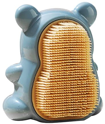 Demsyeq Bear - Spazzola per unghie per bambini, con setole morbide e creative, per la pulizia delle unghie, facile da afferrare