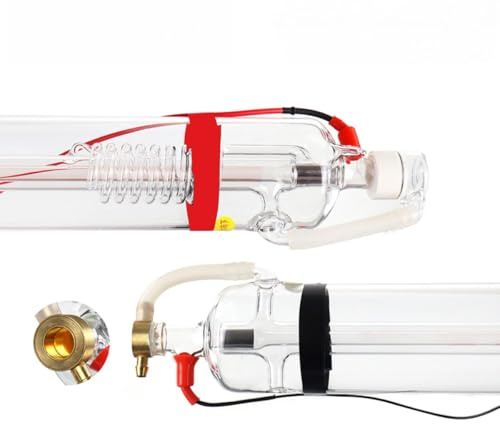 CO2 Glas Laserröhre 100W Länge von 1650 mm Diam. 50 mm Laser Tube für Laser Gravier- und Schneiden Maschine, DIY Maschine (100W 1650mm)
