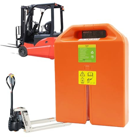 HJGHY Batterie pour transpalette électrique 24 V 20 Ah et 36 Ah ; Batterie au Lithium LiFePO4 48 V 20 Ah pour Chariot élévateur (série CBD15J-LI-S/CBD15-E1C1L).,Pte20n 48v20ah