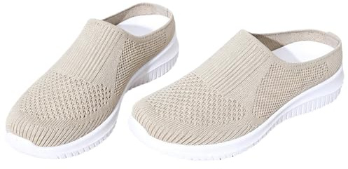 Mertmliy diabetiker skor damer sommar tofflor lätta fritidsskor halkfria promenadskor Hallux Valgus skor andas utomhusskor komfortskor hälsoskor