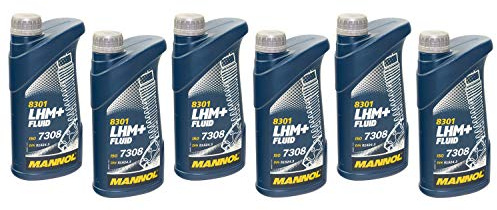 Hydraulikflüssigkeit Servoöl MANNOL LHM+ Fluid 6 Liter