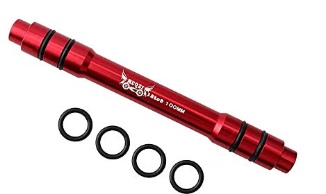 MiOYOOW Fahrrad Steckachse, 12 mm Achse auf 9 mm Schnellspanner Bike Adapter 135 mm Fahrradspieß Adapter ​für MTB-Fahrrad