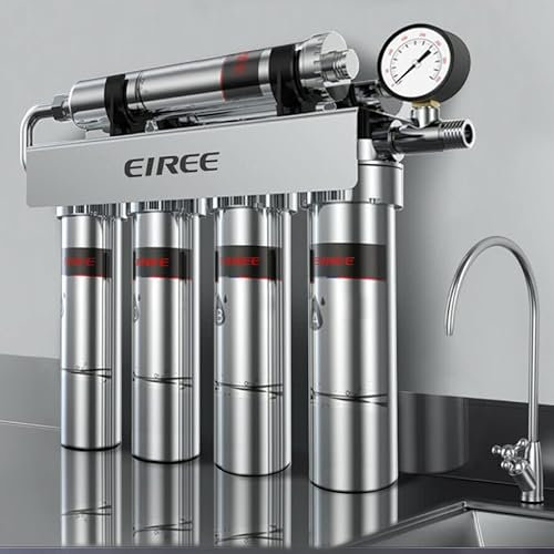 Household 5 Stage 570GPD Stainless Steel Water Purifier Reverse Osmosis System