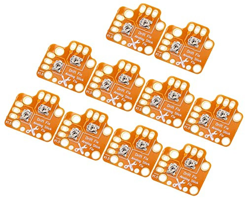 Gamepad Joystick Drift Repair Board, Or Pratique 10Pcs Gamepad Joystick Drift Fix Mod PCB Universel pour Contrôleur de Jeu