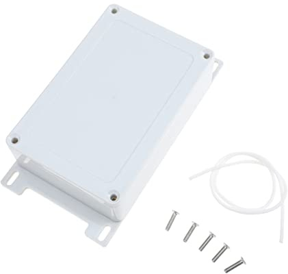 Uonlytech 1Pièce Boîte de Jonction Électrique Étanche pour Connexion Extérieure Boîtier de Protection Plastique Renforcé avec Oreilles de Fixation