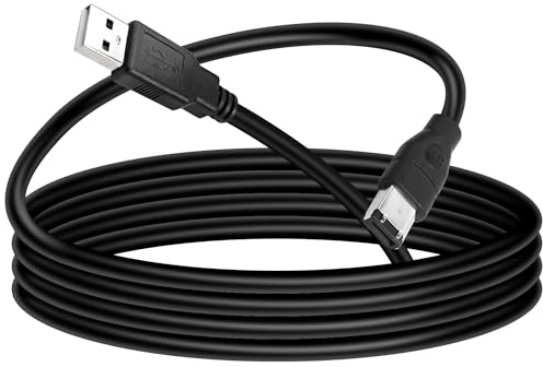 MEIRIYFA Firewire 1394 6 Pin to USB Adapter Cable, Firewire IEEE 1394 6 Pin Male to USB 2.0 Type A Male Data Transfer Converter for Printer Scanner Hard Disk,Not Support Disk Drive/Sound Card-1.8M