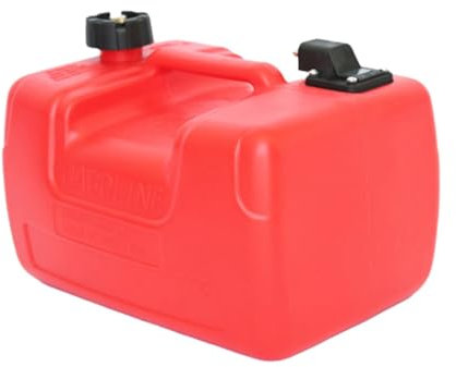 JISADER Boot Kraftstoff Tank Öl Box Auslaufsicher Tragbare Yacht Motor Marine Außenborder Kraftstoff Tank, 12L