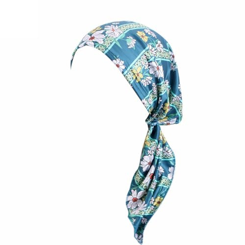 SONZECRLEE Chemo Kopfbedeckung Damen Sommer–Bequeme Bandana aus Elastischem Stoff,Leicht&Atmungsaktiv für Frauen