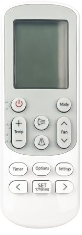 Telecomando di Ricambio applicabile per Samsung Air Conditioner DB93-30071H | DB93-30073B DB93-14643F DB93-14643R DB93-14643S DB93-14643T AJ007JNADCH AJ009JNADCH AJ009JNADCH