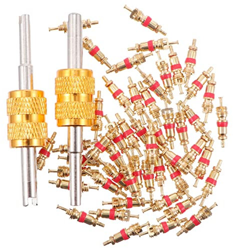 GLEAVI Kernentfernungswerkzeug 52-teilig Doppel-reifenreparaturschlüssel R134a Klimaanlagenschlüssel Autoreparaturwerkzeug Einfach Zu Verwenden Für Lkw Fahrrad