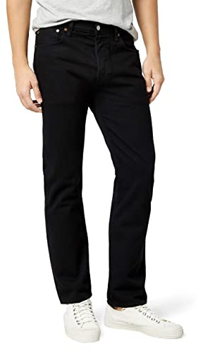 Levi's 501 Original Fit V5, Jeans Uomo, StoneWashed Black, 33W / 32L
