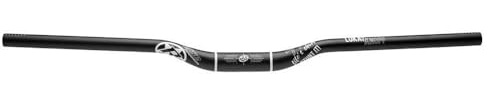 Reverse Lukas Knopf Fahrrad Lenker 31.8mm / 770mm / 25mm schwarz/weiß