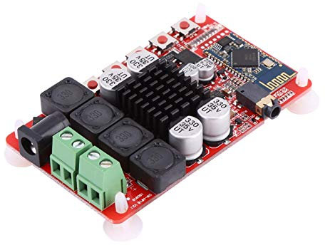 Scheda amplificatore di potenza, scheda amplificatore audio, TDA7492 Ricevitore audio 50W + 50W Scheda amplificatore di potenza digitale integrato CSR8635 Bluetooth V4.0