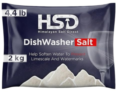 2kg Dishwasher Salt for Dishwashers and Water Softeners (Pack of 1)