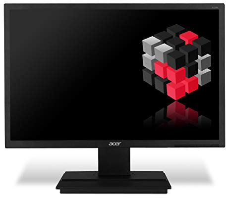 Acer B226W Monitor | 22 Zoll / 55,88 cm | TFT Monitor Flachbildschirm | 1680 x 1050 | 1000:1 | 250cd/m² | 5ms | VGA & DVI | interne Lautsprecher | Schwarz (Generalüberholt), 33299023-BPrime