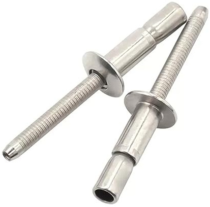 nieten Hochfeste strukturelle Blindnieten aus Edelstahl 304, versiegelte, wasserdichte Nieten, gewölbte, versenkte Nieten (Color : 6.4x14 mm, Size : 30Pcs BBO)