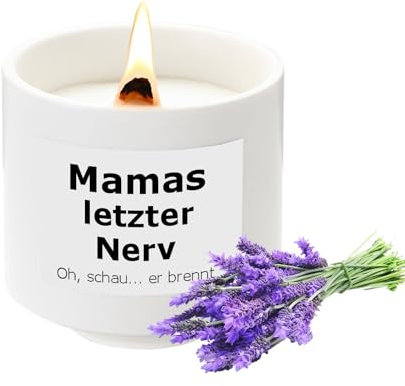 Muttertagsgeschenke für Mama,Mama Geschenk,Lavendel Duftkerzen Geschenke für Beste Mutter Zum Geburtstag Muttertag Weihnachten Geburtstagsgeschenk für Mama Frauen