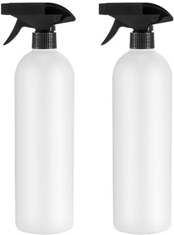 2 Stück Pflanzensprüher, 500ml Sprühflasche Pflanzen, Polyethylen (PE) Wassersprühflasche, Isopropanol Sprühflasche, Spray Bottle für Hausgarten Reinigung Bewässerung Gartenpflanzen