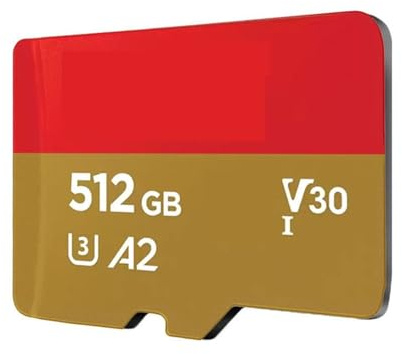 Scheda MicroSD Ad Alta Velocità 1 TB/512 GB/256 GB A2 U3 UHS-I USB3.0 4K For Action Cam/Droni(512GB)