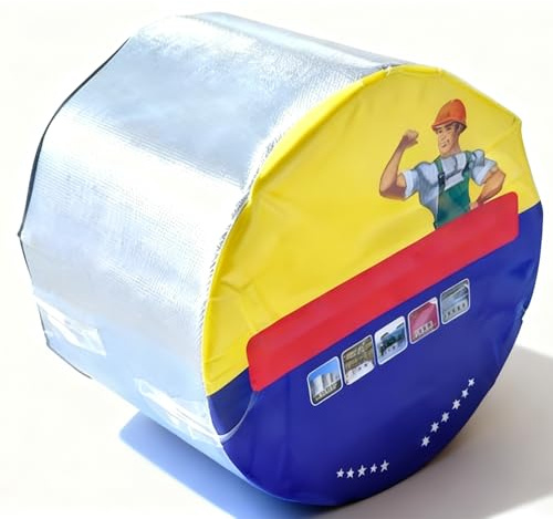 Zuzer Ruban de Butyle Étanche 10 cm x 5 m, Ruban Adhésif Étanche Anti-Fuite Haute Adhérence, Pour Réparation de Toit, Tuyau, Fenêtre, Voiture et Caravane