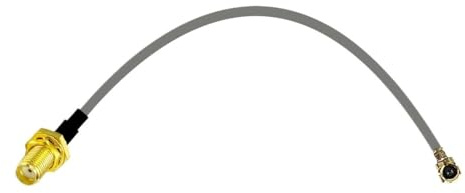 LIHUA U.FL till SMA/BNC/TNC hane hona 1,13 mm pigtailkabel för PCI WI/*FI-kort trådlös routerförlängning (SMA hona, 30 cm)