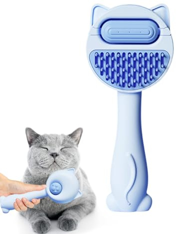Pet Grooming Comb - Water Tank Gentle Tool | Pet Brush Hair Remover,for Friends Small Medium Dogs Puppy Kitten Indoor Home Daily
