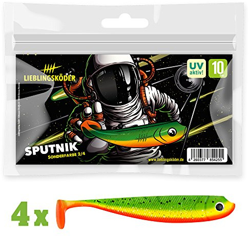 4 Lieblingsköder Gummifische zum Zanderangeln mit Gummifisch 10 cm