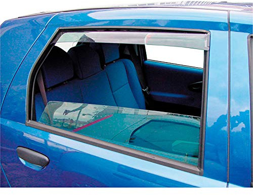 ClimAir Windabweiser Master (Hinten) passgenau | kompatibel mit Skoda Kamiq (NW) 2019-